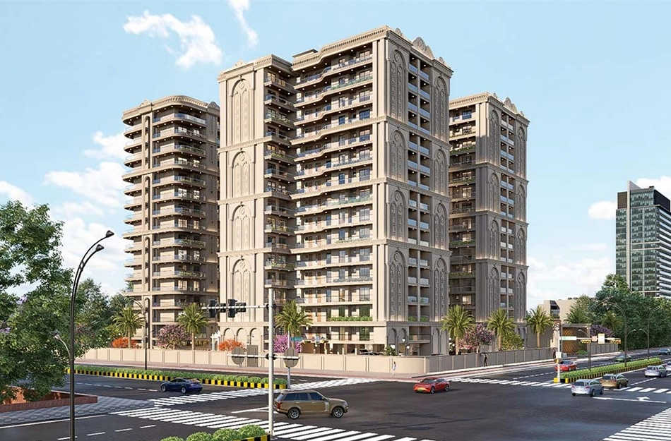 DPS Meridian Heights Sushant Golf City - Elevation