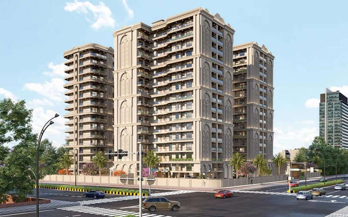 DPS Meridian Heights Sushant Golf City - Elevation