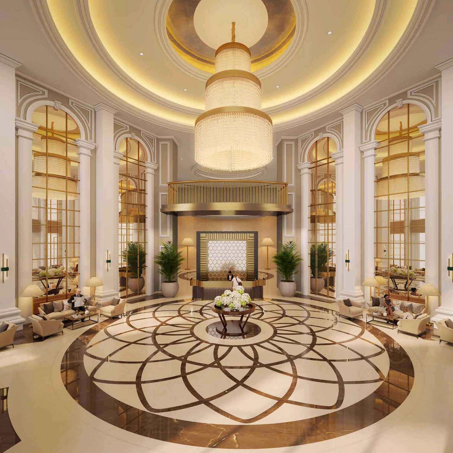 Hiranandani Fortune City Panvel - Tower Entrance Lobby