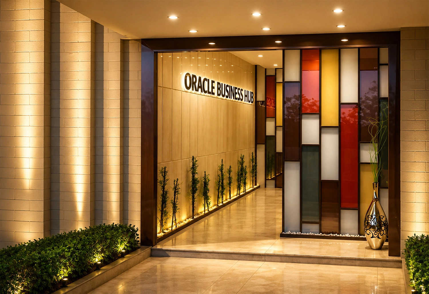Ekta Oracle Business Hub Wagle Estate - Tower Entrance Lobby