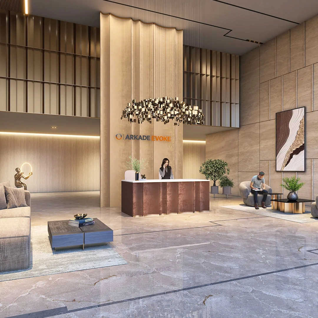 Arkade Evoke Goregaon - Tower Entrance Lobby