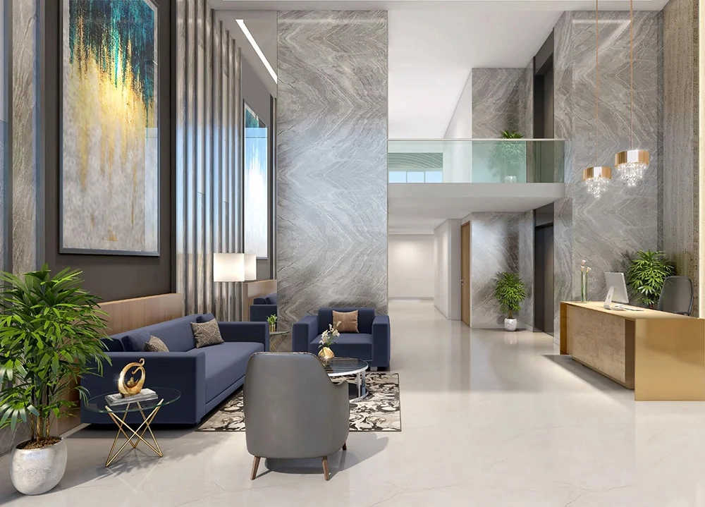 Kolte Patil Serenova Versova - Tower Entrance Lobby