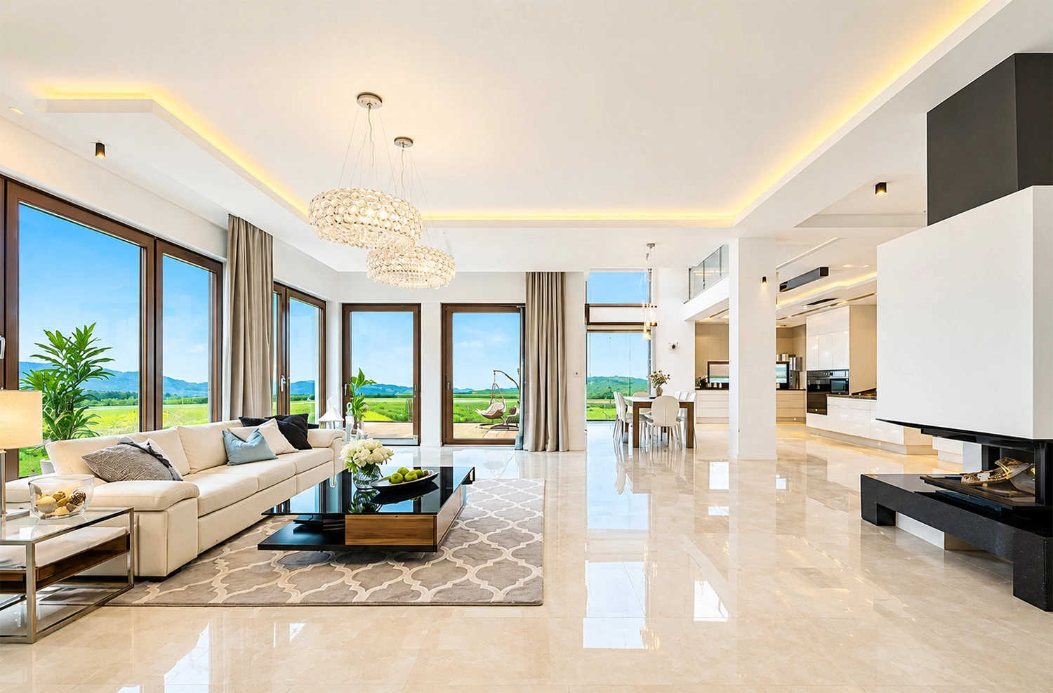 Lodha Woods Kandivali - Living Room