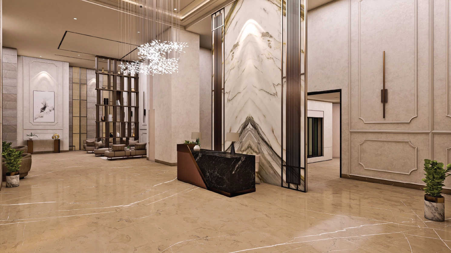 Kalpataru Advay Borivali - Tower Entrance Lobby