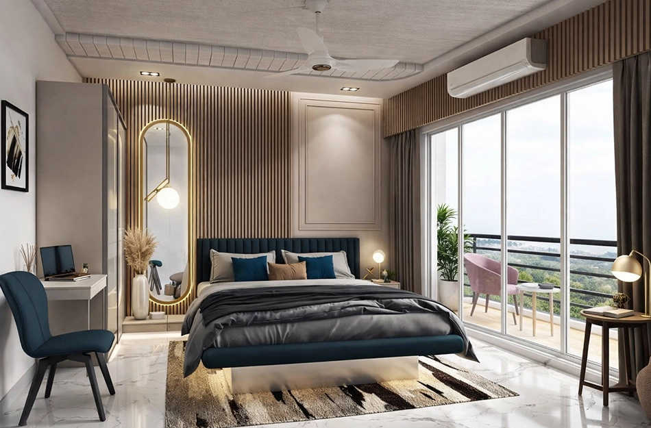 Brigade Manor Moti Nagar - Bedroom