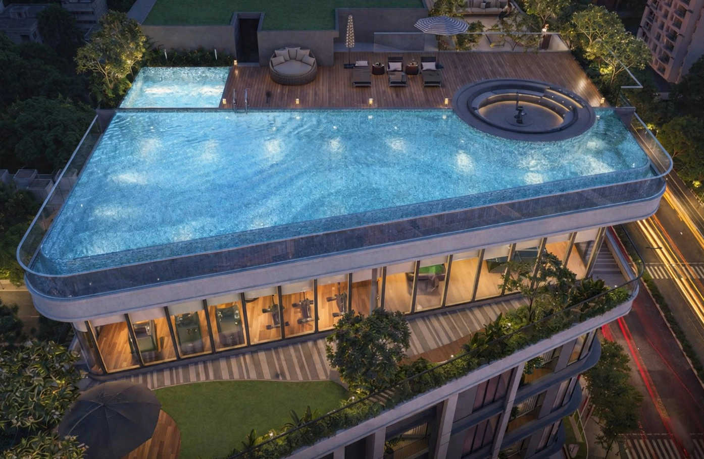 JP Icons 71 Chembur - Swimming Pool