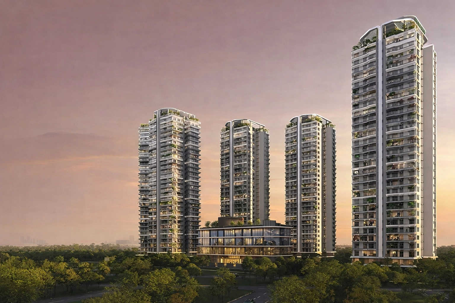 Eldeco 7 Peaks Residences Sector Omicron 1 A - Elevation