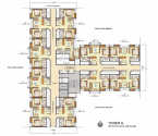 Lodha Golden Dream Taloja - Typical Floor Plan