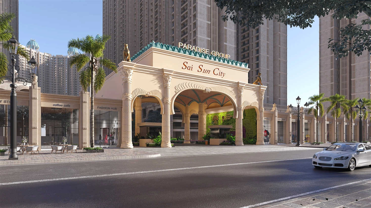 Sai Sun City Taloja - Project Entrance View