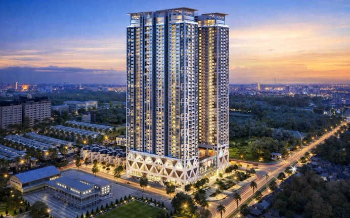 Rustomjee Vista Bay Sewri - Elevation
