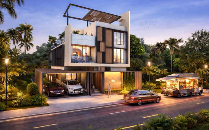 Prestige Bellagio Budvel - Elevation