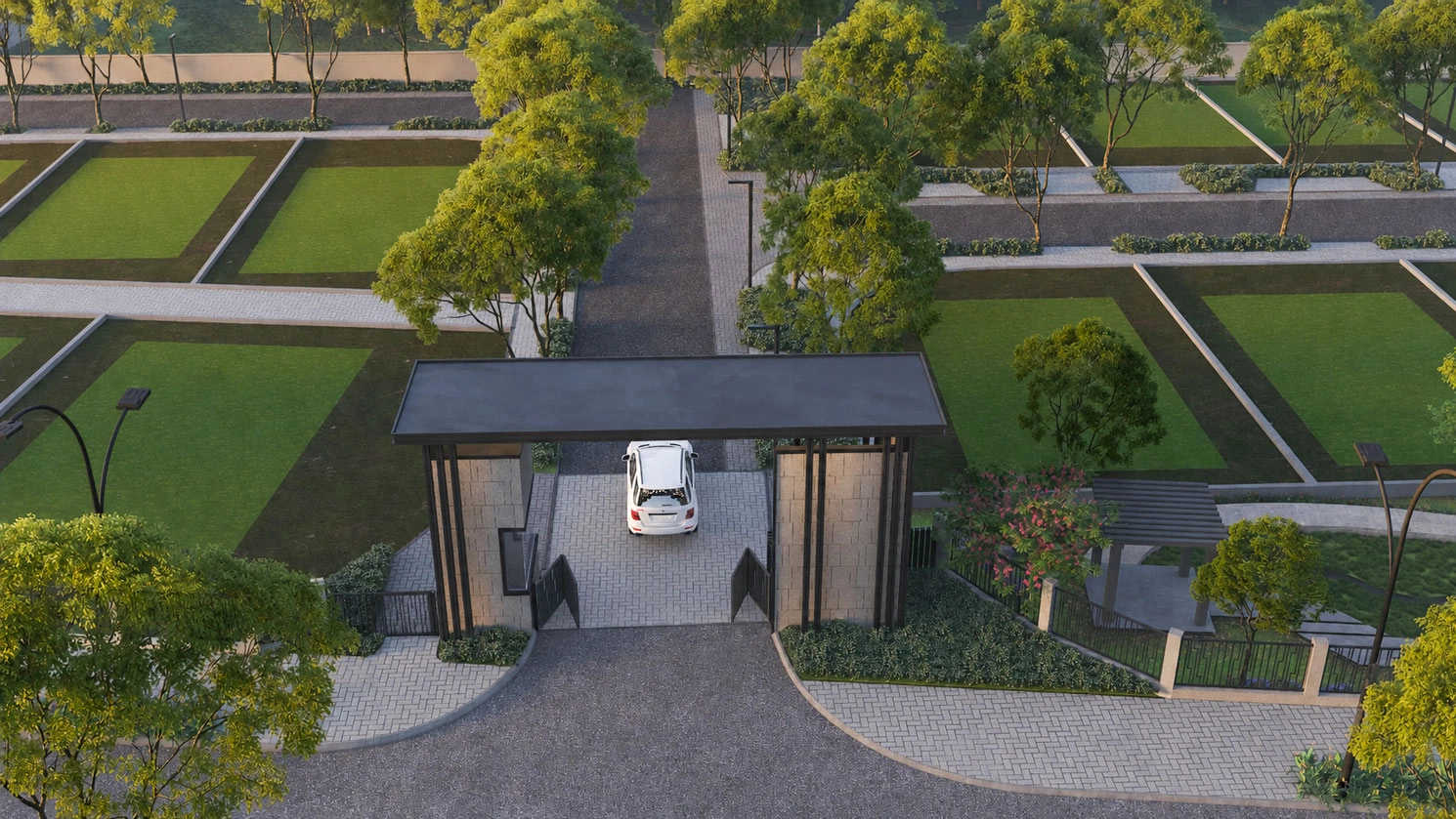 Godrej Eden Estate Hinjewadi - Project Entrance View 2