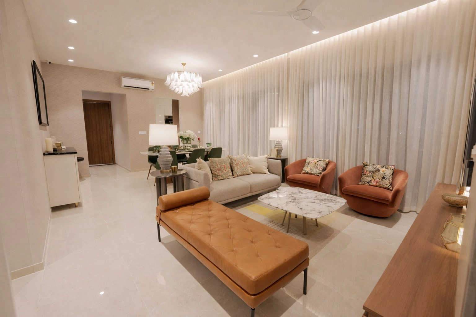 Casagrand Sun City Phase 2 Kelambakkam - Living Room