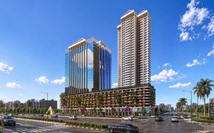 Sai World Pyramid Nerul - Elevation
