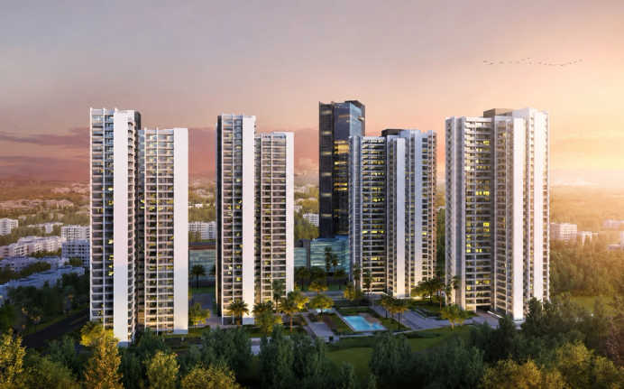 Solitaire World Bibwewadi - Elevation