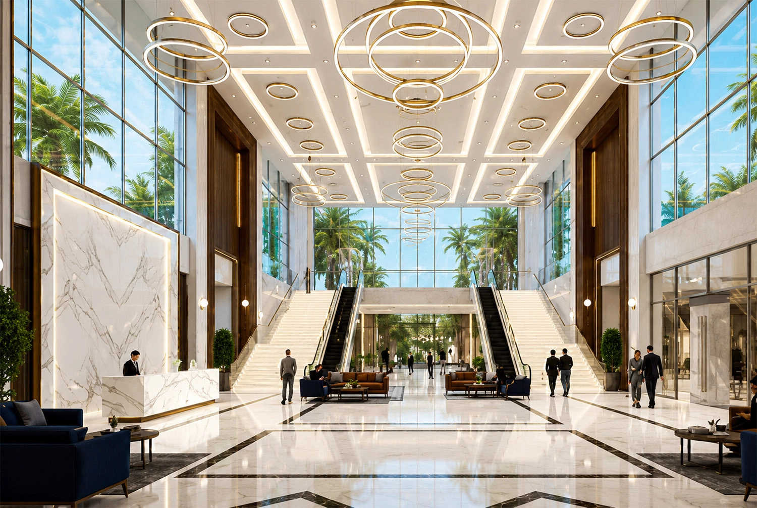 Sugee Thane Pokhran Road 1 - Tower Entrance Lobby
