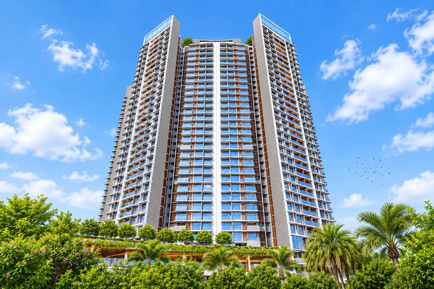 Ellora Urban Palace Kharghar - Elevation 3