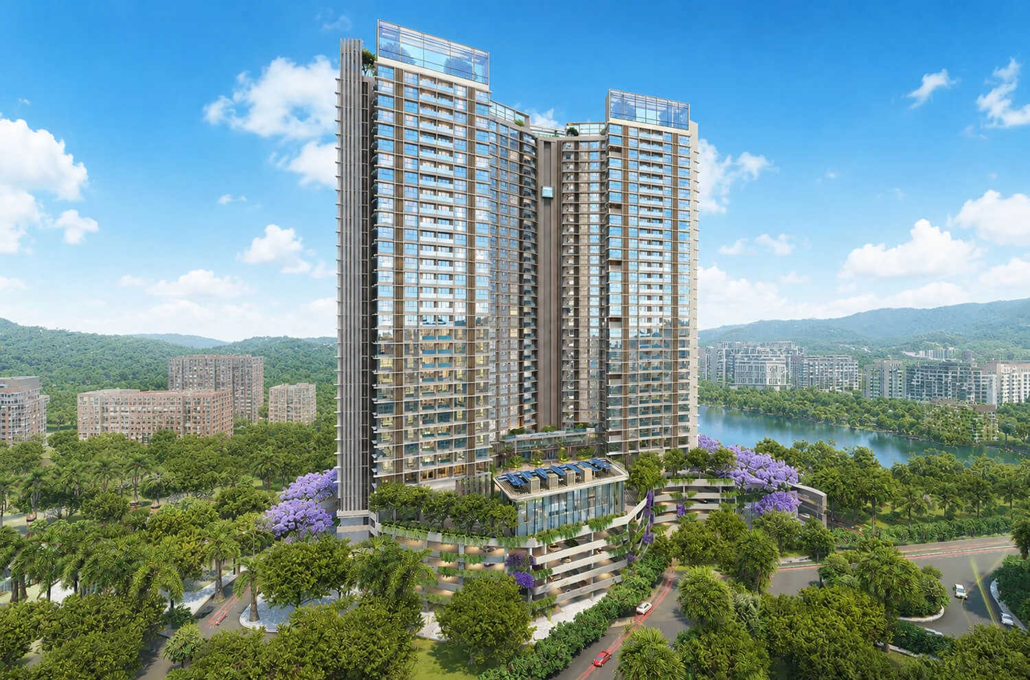 Ellora Urban Palace Kharghar - Elevation 2