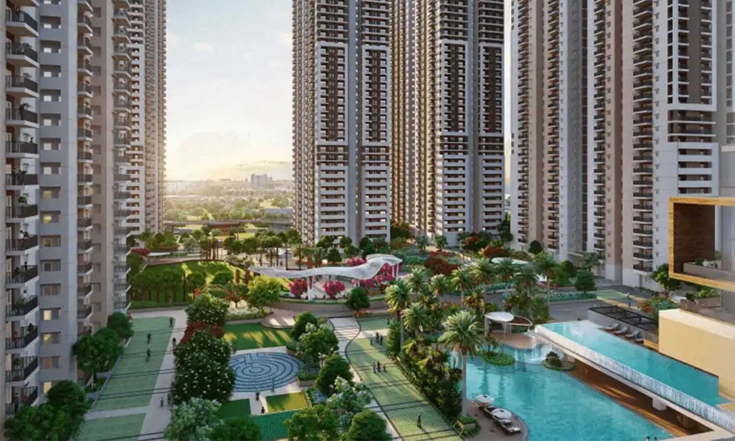 Rajapushpa Infina Manchirevula - Swimming Pool