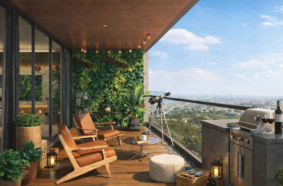 Arkade Pearl Vile Parle - Balcony