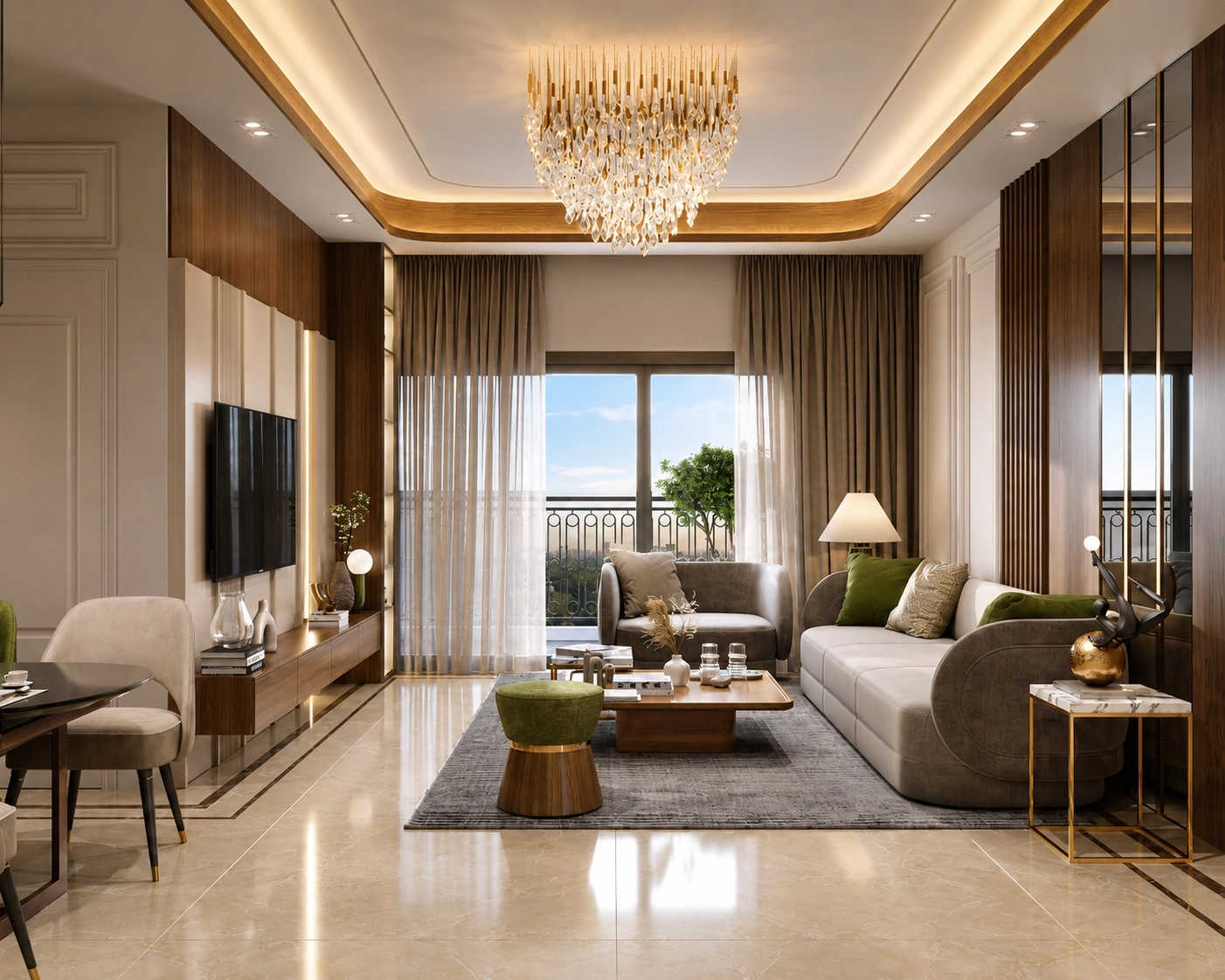 Jhamtani Ace Ayodhya Thergaon - Living Room