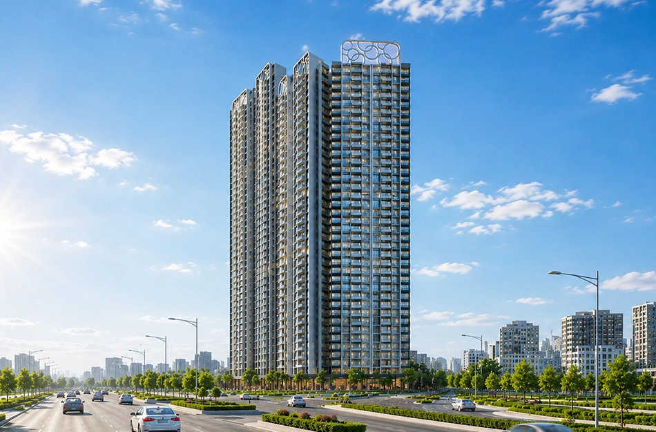 L&T Island Cove Mahim - Elevation