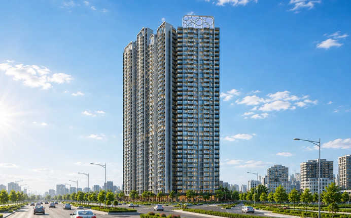 L&T Island Cove Mahim - Elevation
