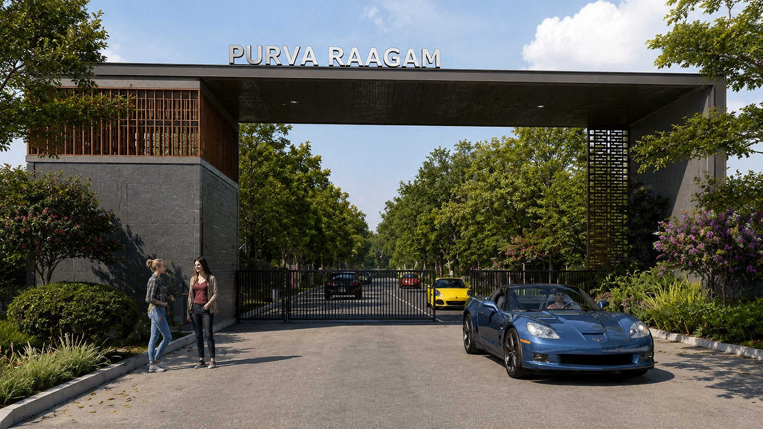 Purva Raagam Thirumazhisai - Project Entrance View