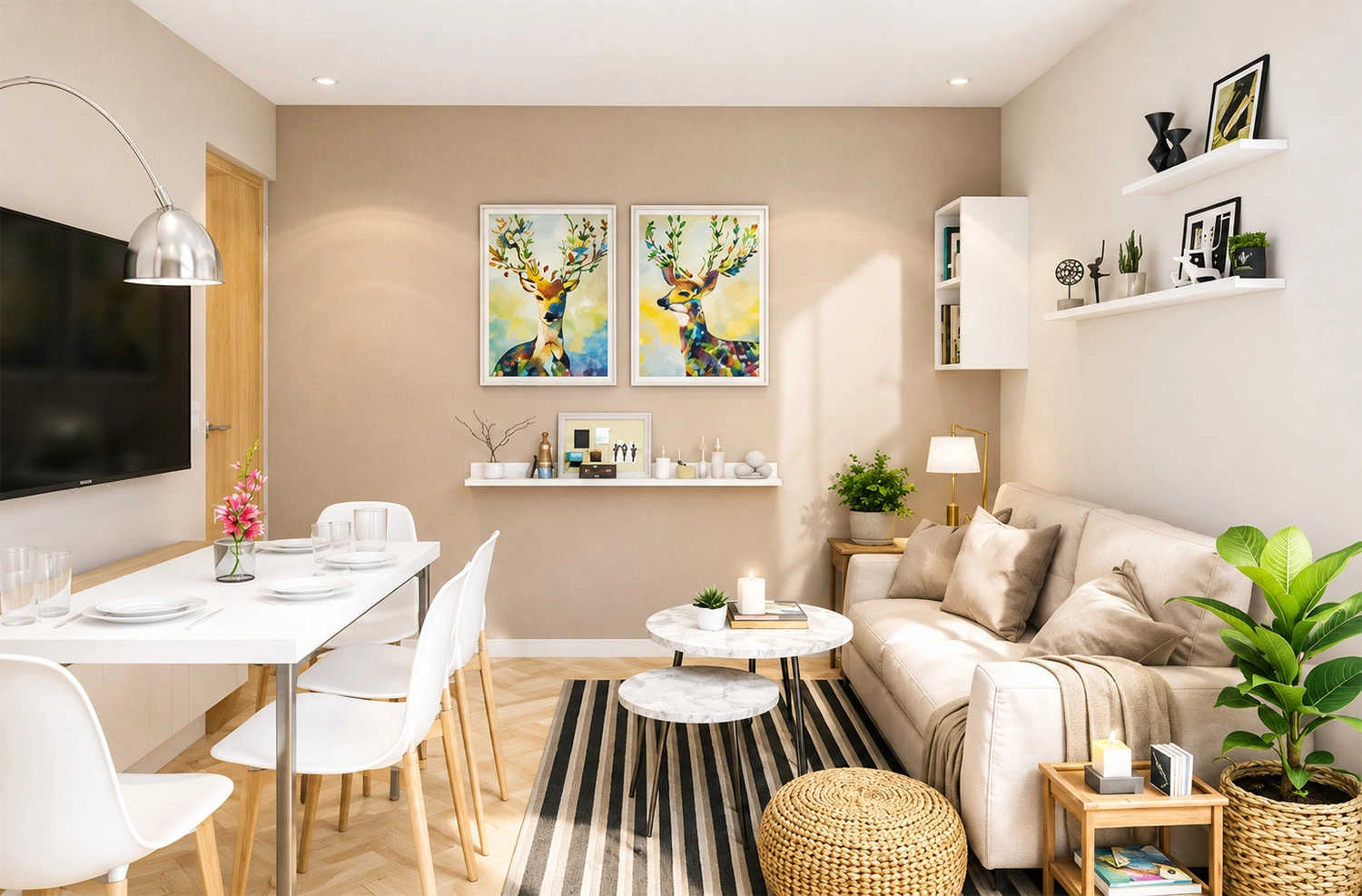 Platinum Casa Millennia Andheri - Living Room