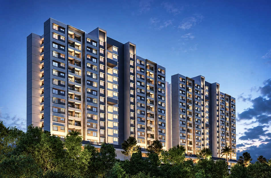 Paranjape Schemes Forest Trails Everglades Bhugaon - Elevation 2