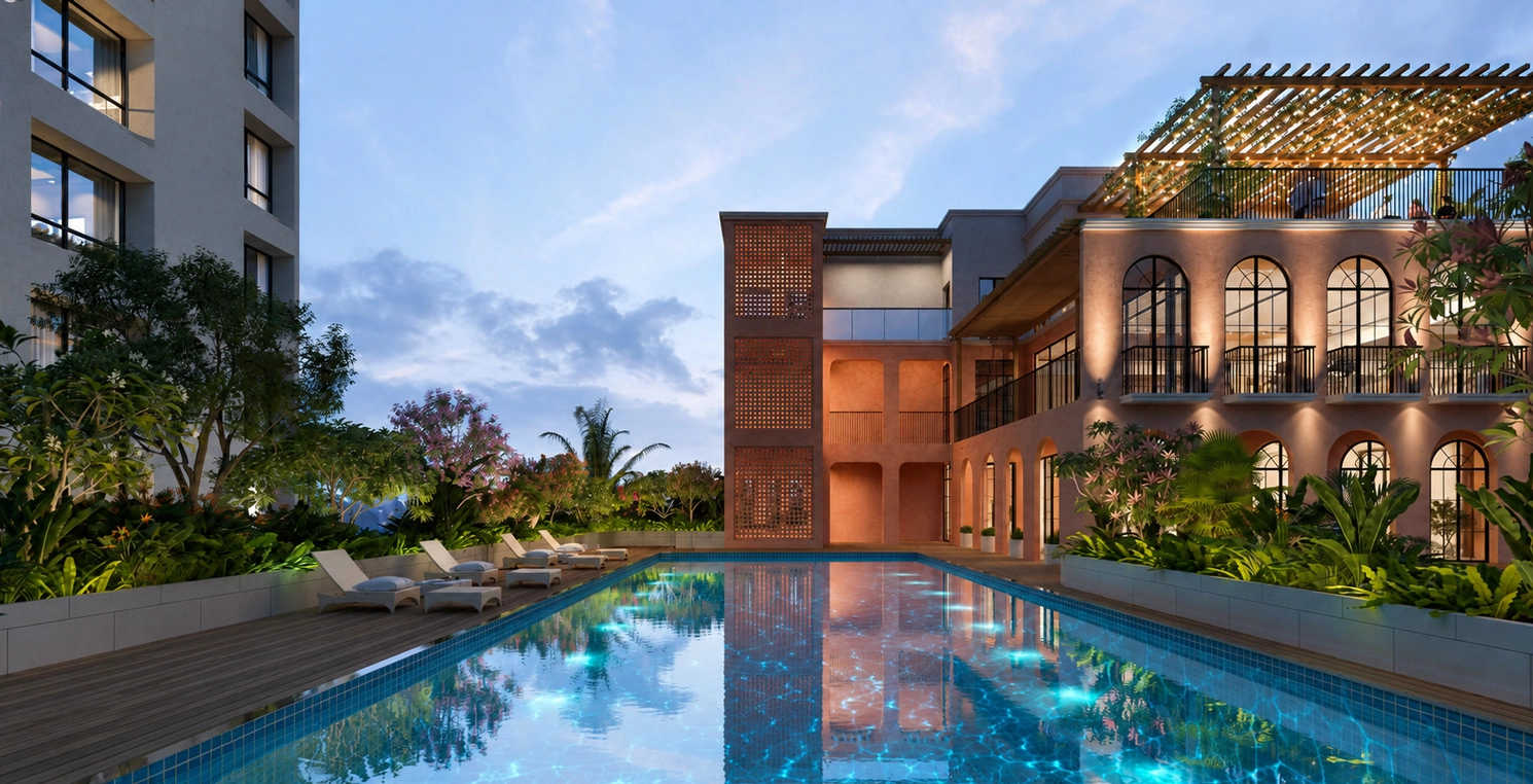 VJ Palladio Laviento Baner - Swimming Pool