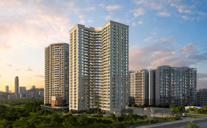 VJ Palladio Laviento Baner - Elevation