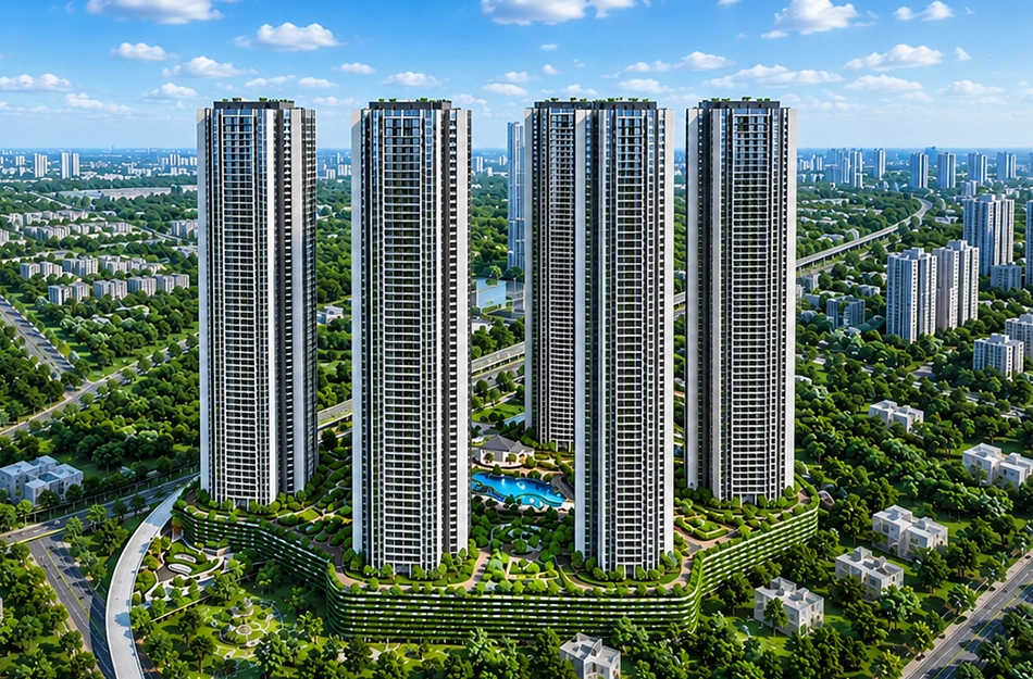 Oberoi 360 North Sector 58 - Elevation