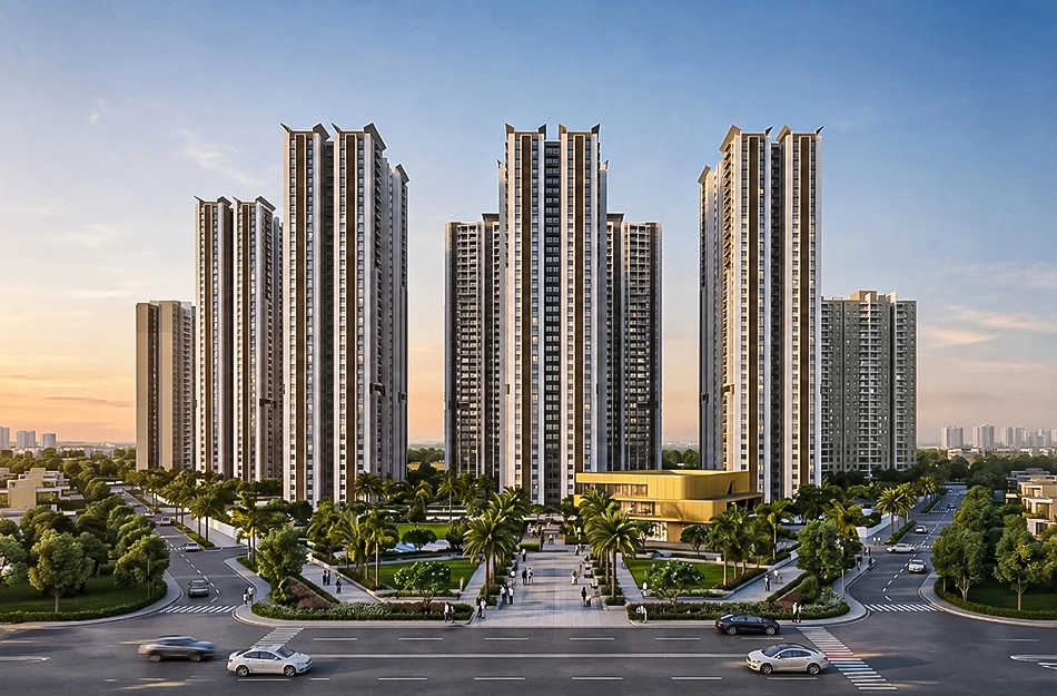 Rajapushpa Sierra Tellapur - Elevation