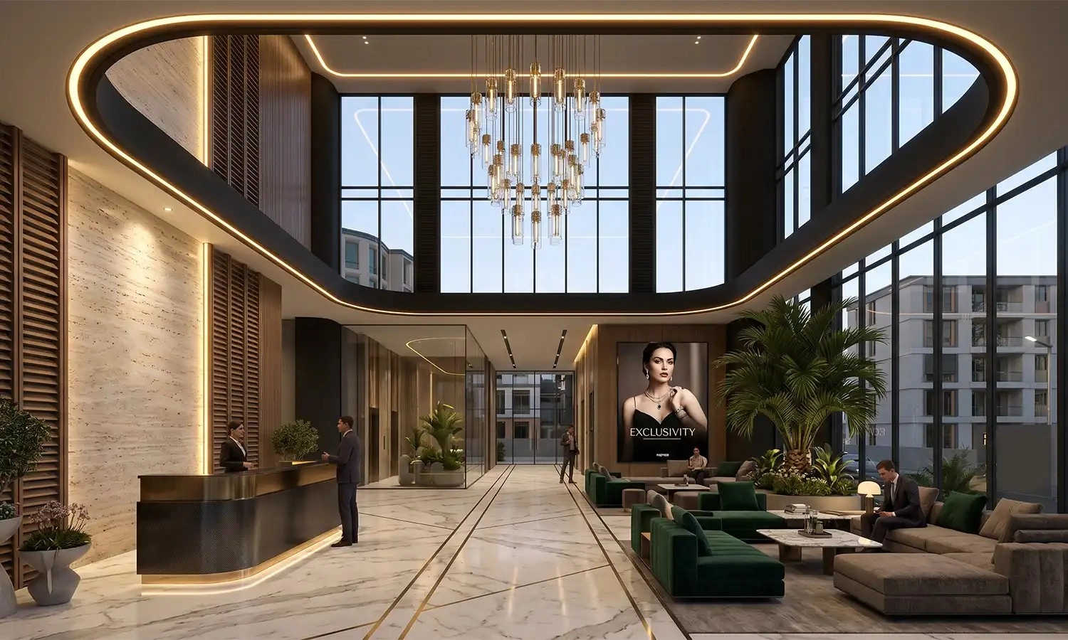 Ekta Central Bandra - Tower Entrance Lobby