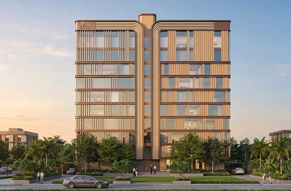 Ekta World Bandra - Elevation