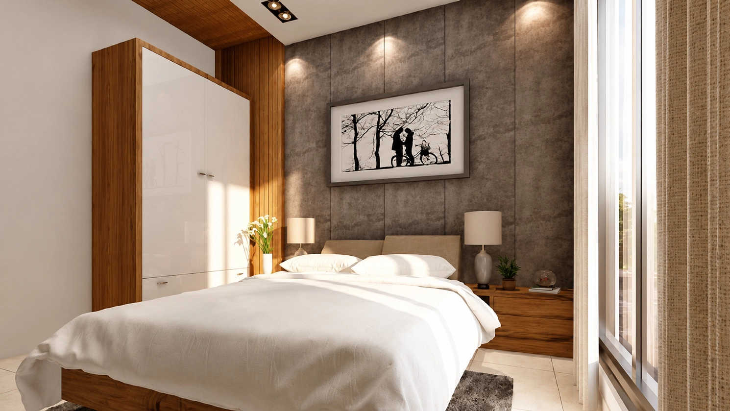 Goel Ganga New Town Dhanori - Bedroom