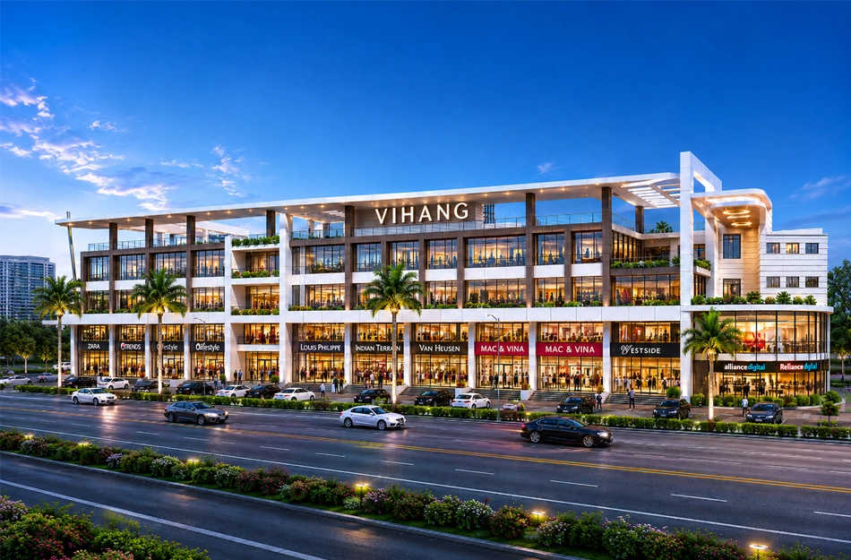 Vihang Plaza Ghodbunder Road - Elevation