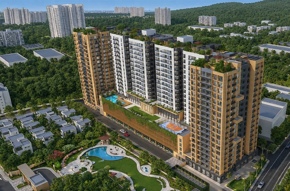 Godrej Elevate Joka - Elevation