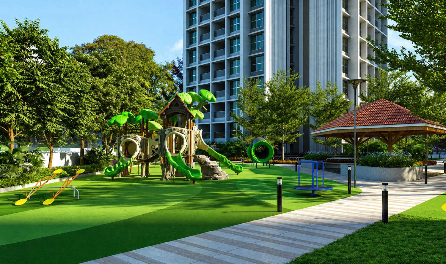 Aurum Q Islands Ghansoli - Play Area