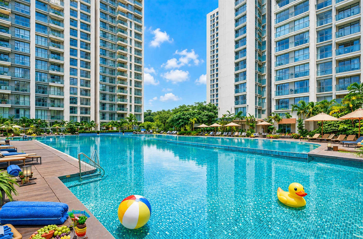 Rustomjee Seasons Bandra - Swimming Pool