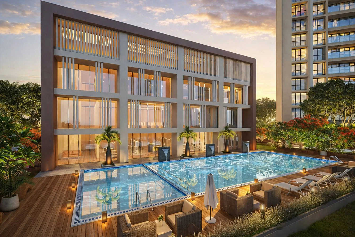 GeeCee Emerald Kharghar - Swimming Pool