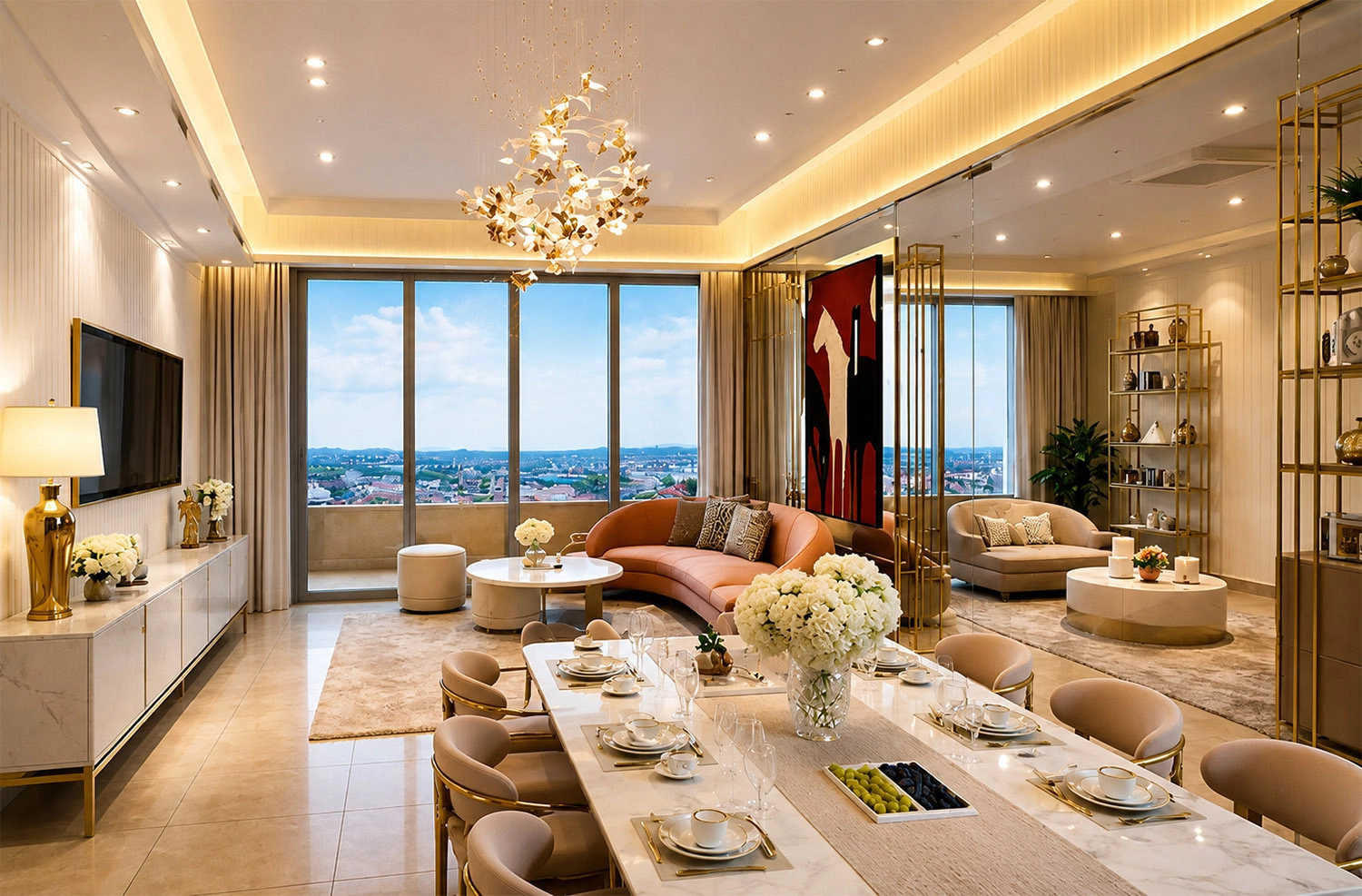 Lodha Eternis Andheri - Living Room
