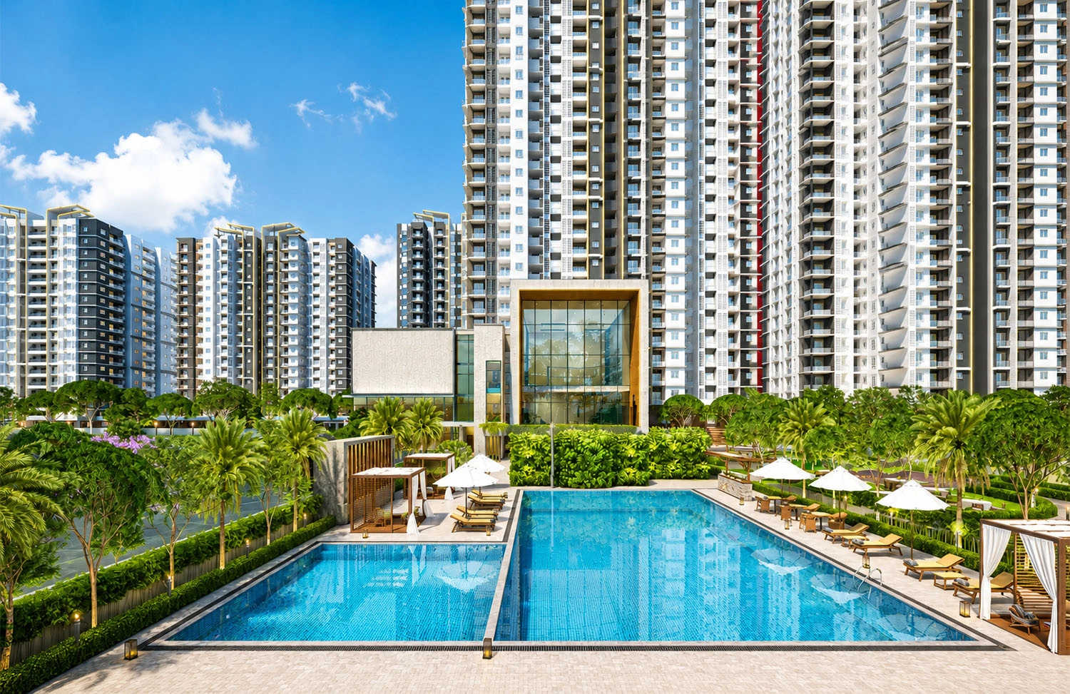L&T Vayam Wagle Estate - Swimming Pool