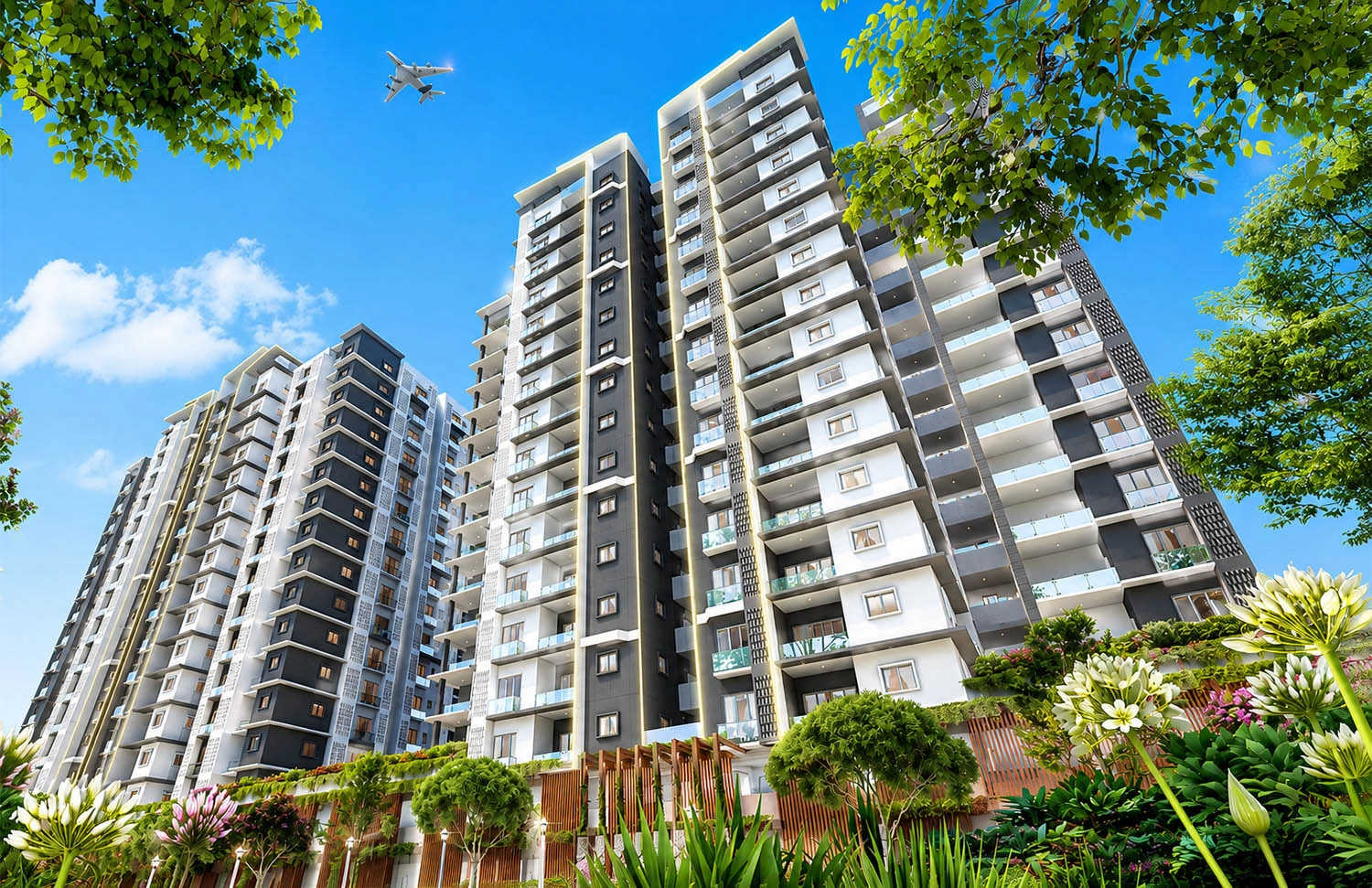 L&T Vayam Wagle Estate - Ltwagleestatetowerimage