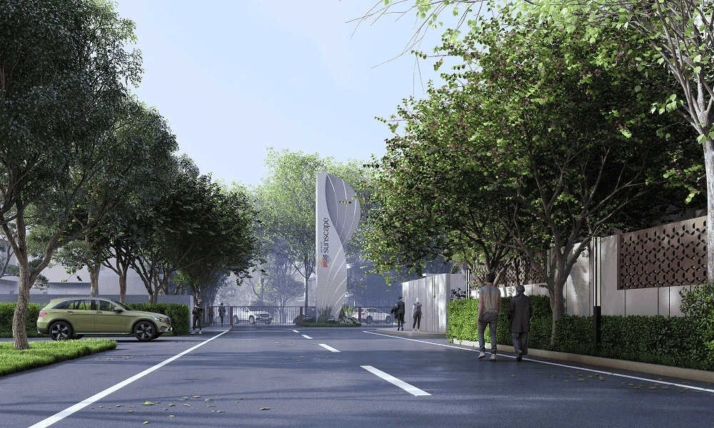 Merusri Sunscape Devanahalli - Tower Entrance 2