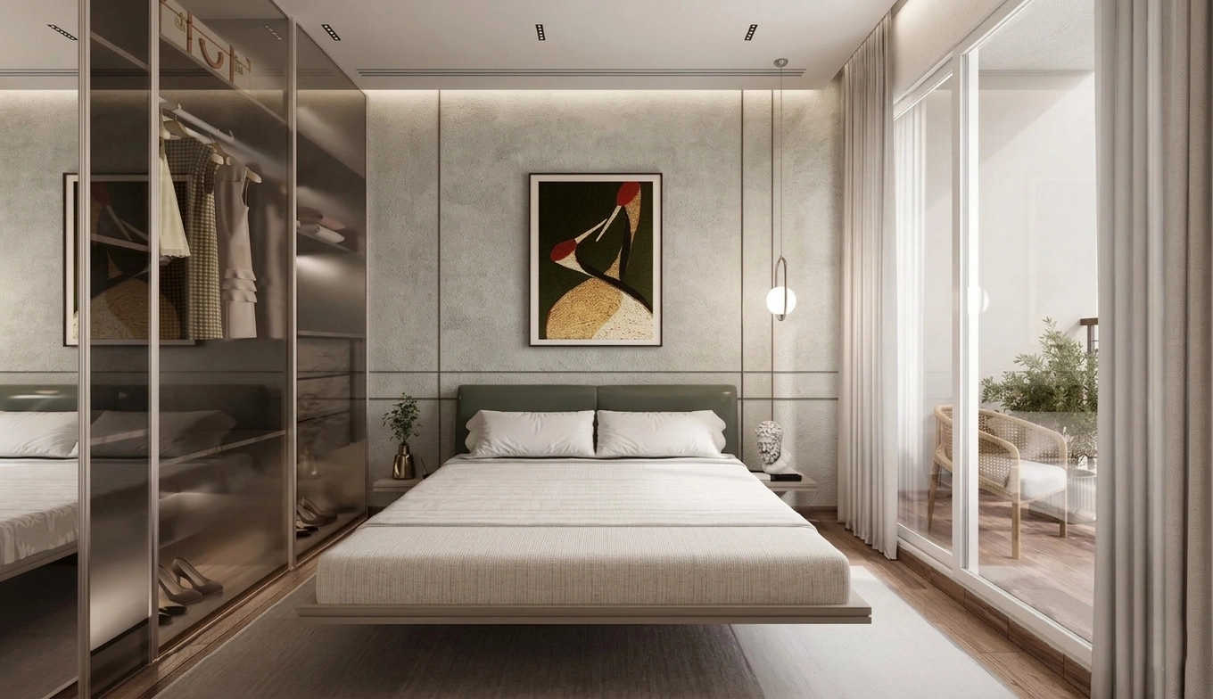 Purva Northern Lights Bagalur - Bedroom