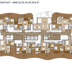 Purva Northern Lights Bagalur - Typical Floor Plan
