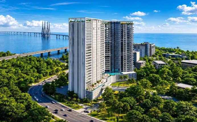 Hubtown 25 West Bandra - Elevation