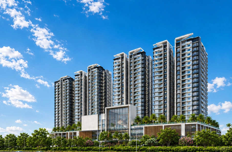 L&T Vayam Wagle Estate - Elevation